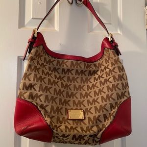 Authentic Signature Michael Kors Purse EUC